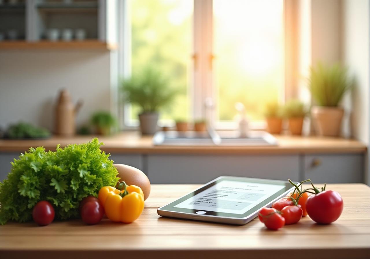 A secure and happy family kitchen environment